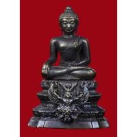 ราคา พระพุทธสิหิงค์ทรงครุฑ เนื้อทองชนวนขันลงหิน รุ่นเลื่อนขั้นเลื่อนฐานะเงินทองไหลมา วัดพระมหาธาตุ (2924127334)