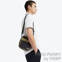 ราคา Fred Perry Twin tipped side bag Col : Black/champagne (SS20 Side bag ขนาดพอดี (3544994816)