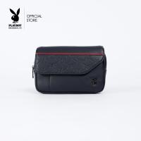 ราคา PLAYBOY กระเป๋าคาดอกผู้ชาย ลิขสิทธิ์แท้ST-B204PBM128-BL ทรงORGANIZER สีน้ำเงิน (9557065165)