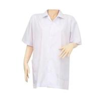 ราคา เสื้อคลุมช่างตัดผมสีขาว เสื้อช่างตัดผม (05519) (2700386496)