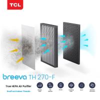 ราคา TCL [BREEVA TH270 FILTER] ใส้กรองเครื่องฟอกอากาศ TCL Breeva TH270 True HEPA13 Filter Replace กรองฝุ่น PM 2.5 ได้ ประสิทธิภาพกรองฝุ่นขนาดเล็ก 0.3 ไมครอนรวมถึงควันและกลิ่น (7957905759)