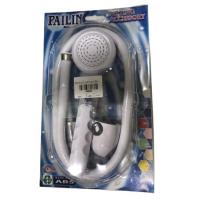 ราคา PAILIN ฝักบัวอาบน้ำสีขาว ชุดฝักบัว ฝักบัว พีวีซี พลาสติก พร้อมสายสีขาวครบชุด อาบน้ำ (5046447973)