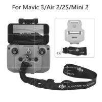 ราคา Remote Control Hook Holder Strap for DJI Mavic Air 2 /Air 2S/DJI MINI 2/DJI Mavic 3 Drone Adjustable Lanyard Neck Strap Rope Sling Accessories (4571543175)