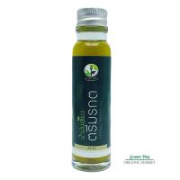 ราคา น้ำมันเขียว ตรีมรกต สูตรหมอเขียว 25ml.(All natural) ใม่ใส่สีและปลอดสารเคมี /Green Hebal Inhaler #10101--- (399951691)