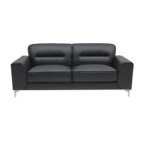 Koncept Furniture โซฟาหนัง 3 ที่นั่ง ขนาด 205x88x85 ซม. รุ่น CALCULUS