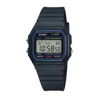 ราคา Casio Standard Digital นาฬิกาข้อมือผู้ชาย สายเรซิ่น รุ่น F-91,F-91W-1 (CMG) - สีดำ (2355515420)