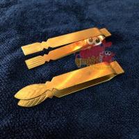 ราคา แหนบทองเหลือง แหนบจับจีบช่อม่วง (1291274707)