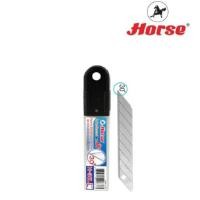 ราคา HORSE (ตราม้า) ใบมีดคัตเตอร์ #L 30 องศา ตราม้า H-30L (จำนว 1 หลอด) (5432078662)