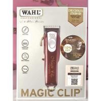 ราคา New! WAHL Magic Clip แถมฟันรองพรีเมี่ยม 8 ชิ้น ปัตตาเลี่ยนไร้สาย หูทอง (ของแท้ประกันศูนย์ 1 ปี) (6231848979)