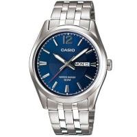 ราคา Casio Standard นาฬิกาข้อมือผู้ชาย สีน้ำเงิน สายสแตนเลส รุ่น MTP-1335D-2AVDF (294005955)
