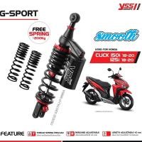 ราคา โช๊ค YSS แท้ รุ่น CLICK 125i / CLICK 150i ปี 2015-2022 โช๊คหลัง G-SPORT แบบ Smooth (3702059975)