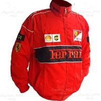 ราคา เสื้อแจ็คเก็ตทีมรถแข่งเฟอร์รารี่ สีแดง (Ferrari Jacket) (1478518574)