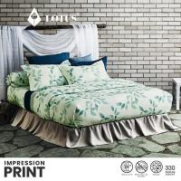 ราคา LOTUS ชุดผ้าปู 3.5ฟุต+ผ้านวม ลายLI 059 รุ่น Impression Print ส่งฟรี (1578161902)