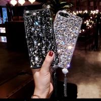 ราคา เคสโทรศัพท์มือถือแบบนิ่ม ประดับเพชรคริสตัล พลอยเทียม สําหรับ iPhone 14 13 12 11 Pro Max X XR XS Max 7 8 Plus (4035208788)