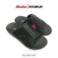 ราคา รุ่นขายดี!! Bata รุ่น 869-6105 รองเท้าแตะผู้ชาย แบบสวม บาจาของแท้ รุ่น 869-6105 (2197574765)