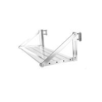 ราคา PFH โต๊ะแขวนระเบียงพร้อมราวตากผ้า พับเก็บได้ ขนาด 1 m. แผ่นโต๊ะอะคริลิคใส ทนแดด ทนฝน ขายดีสินค้าคอนโด (9312457369)