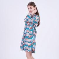 ราคา Paul Frank ชุดนอนกระโปรง PFGLPJFA2016 WOMENS PAJAMAS L/S DRESS MADE SALAD F (10887850532)