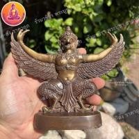 ราคา พญาครุฑ เนื้อทองเหลือง ขนาด 3 นิ้ว (12771455493)