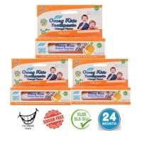 ราคา BAYBEE ยาสีฟันเด็กโอเม็กคิดส์กลิ่นส้ม ปราศจากฟลูออไรด์ 40g.สำหรับเด็ก2ปี+ (3หลอด) (7031880078)