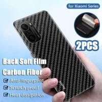 ราคา [ซื้อ 1 แถม 1] ฟิล์มกันรอยด้านหลังโทรศัพท์ ลายเคฟล่า โปร่งใส สำหรับ Xiaomi Mi 9T 10T 11T 12T 11 Lite Poco F4 F3 F2 Pro X3 X4 X5 M3 M4 Redmi Note 7 8 9 9S 10 10S 11 11S 12 12S 9A 9C 10C (3228780957)