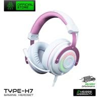 ราคา EGA TYPE H7 หูฟังเกมมิ่ง Gaming Headset Pink Edition 7.1 Virtual Surround ปรับไฟและเสียงได้ ของแท้รับประกันสินค้า 2 ปี (9752297307)