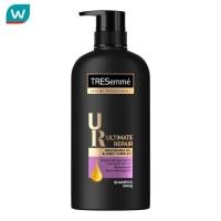 ราคา TRESemme เทรซาเม่ แชมพู แพลตทินั่มสเตรง 450 มล. (459685871)