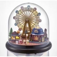ราคา บ้านจิ๋ว โดมอะคริลิค Ferris Wheel พร้อมส่งทันที ชิงช้าสวรรค์ สวนสนุก ชิงช้า จิ๋ว ม้าหมุน บ้านจิ๋ว บ้านตุ๊กตา โมเดลบ้าน (2253665531)