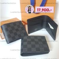 ราคา : New!! Louis Vuitton Multiple Graphite Wallet‼️ก่อนกดสั่งรบกวนทักมาเช็คสต๊อคก่อนนะคะ‼️ (3755307404)