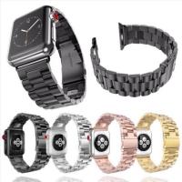 ราคา สินค้าเข้าแล้ว (พร้อมส่ง)สาย สำหรับ appl, watch stainless steel เรียบหรูซีรีส์ 6 5 4 3 2 1 42 มม. 44 มม. สายนาฬิกา (5524873012)