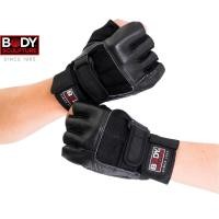 ราคา Body Sculpture รุ่น BW-86 ถุงมือครึ่งนิ้ว ยกน้ำหนักออกกำลังกาย Weight Gloves Exercise Gloves (2632039654)