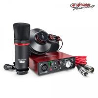 ราคา [ช้อปวันนี้รับคูปองส่วนลด 1,500.- MAX] Audio Interface Focusrite Scarlett solo Studio Pack Gen 2(Mic condenser,หูฟัง,สายแจ๊คไมค์10m)พร้อมรหัสดาวน์โหลด software (2786118817)