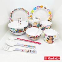 ราคา Disney TSUM TSUM ช้อนส้อมเด็ก แก้วน้ำ ถาดหลุม จานชาม เมลามีน Superware [ขายเป็นชิ้น/เลือกรหัสสินค้า] (2746921275)