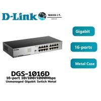 ราคา โค้ดลด300 "LSXY5MTT" D-LINK DGS-1016D 16-port 10/100/1000Mbps Unmanaged Gigabit Swtich Metal (19443813193)