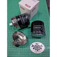 ราคา YAMAHA YZF R1, R3, R6​ MT03, 07,09 กรองน้ำมัน​เครื่อง​ และ​บล็อคถอดกรองอย่างหนา (4745330611)
