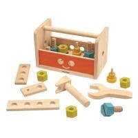 ราคา PlanToys Robot Tool Box ของเล่นไม้กล่องช่างหุ่นยนต์ ของเล่นเสริมพัฒนาการ ของเล่นสำหรับเด็กอายุ 3 ขวบขึ้นไป (1137960491)