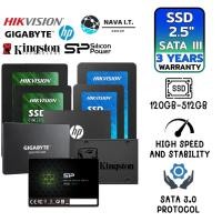 ราคา โค้ดลด300 "LSXY5MTT" SSD 120GB 128GB 240GB 250GB 256GB 480GB 500GB 512GB 1024GB HIKVISION HP KINGSTON ประกันศูนย์ (14128304220)