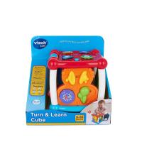 ราคา [ใช้ 2 โค้ดลดเพิ่ม] Vtech Turn And Learn Cube Vt110150500000 (1414174774)