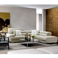 ราคา SB Design Square โซฟาหนังแท้เข้ามุมขวา Fimber สีเทา (284X226X71 ซม.) แบรนด์ SB FURNITURE (18143537917)