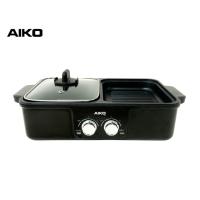 ราคา AIKO #AK-K3322 กระทะปิ้งย่างและเตาชาบู 1200 วัตต์ มีเทอร์โมสตัท ***รับประกัน 1ปี (7834880978)