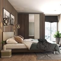 ราคา [กทม. 3-5 วัน ส่ง] SB Design Square SB DESIGN SQUARE SB FURNITURE ชุดห้องนอน Econi เตียง ขนาด 5 ฟุต (161x205.7x90 ซม.) - (6037512163)