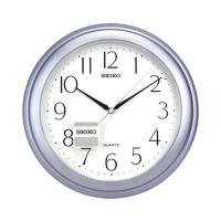 ราคา Seiko นาฬิกาแขวนผนัง ขอบพลาสติกสีบอร์นฟ้า หน้าขาว รุ่น QXA327,QXA327L (2783095031)