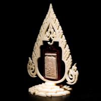 ราคา สีขาวงา ทรงเรือนแก้ว ซุ้มแขวพระ ฐานแขวนพระ วางพระหน้ารถ แขวนพระเครื่อง ตกแต่ง ประดับบ้าน ทรงคุณค่า t (8803044639)