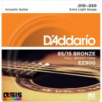 ราคา สายกีต้าร์ สายกีต้าร์โปร่ง D'Addario EZ900 เบอร์ 10 (แท้100%) 85/15 Extra Light No .010-.050 (2452588280)