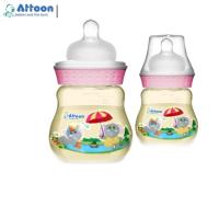ราคา ขวดนมเด็กสีน้ำผึ้ง ATTOON CENTER ขวดนมทารก ขวดน้ำหัดดูด ขนาด 5 ออนซ์ (7354724694)