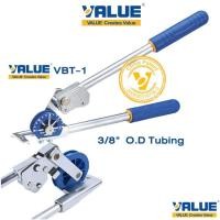 ราคา เบนเดอร์ดัดท่อ ทองแดง ดัดท่อแป๊ป Value VBT-1 Tube Bender 0~180° For 3/8" O.D Tubing (5292276176)