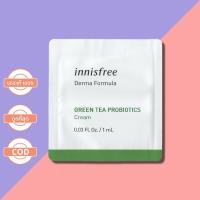 ราคา Innisfree Derma Formula Green Tea Probiotics Cream ครีมบำรุงที่มีส่วนผสมของชาเขียว[IPC]1ml (5410106260)