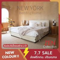 ราคา ZEN Collection เตียงนอน ฐานเตียง+หัวเตียง 6 ฟุต 5 ฟุต 3 ฟุตครึ่ง (ไม่รวมที่นอน) NEW YORK Bedding Frame รับประกัน 2 ปี (5936079159)