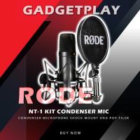 ราคา [กรุงเทพฯ ด่วน 1 ชั่วโมง] Rode NT1-Kit Large-diaphragm Cardioid Condenser Microphone (3973739011)