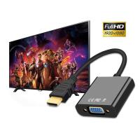 ราคา สาย HD To VGA สายแปลงสัญญาณ HD1080P Converter Adapter สายออก VGA สำหรับ laptop/game console/box/TV/Monitor/Projector (2827140226)