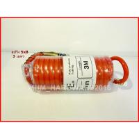 ราคา สายลมขดสปริง+คอปเปอร์หัวท้าย สีส้ม สายลม PU(ขนาด5x8) ความยาว3เมตร (1936115797)